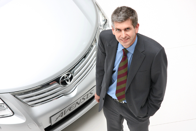 John Thomson, marketing director of Toyota GB