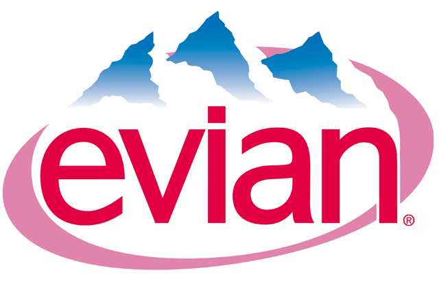 Evian: highest share of voice