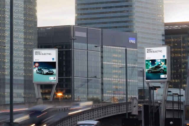 Ocean Outdoor: BMW launches outdoor group's Two Towers East displays