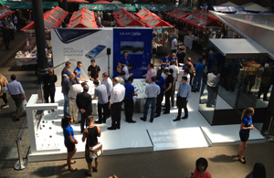 Samsung showcases new handset at Old Spitalfields Market
