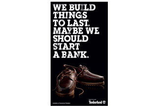Timberland campaign targets credit-crunch spenders