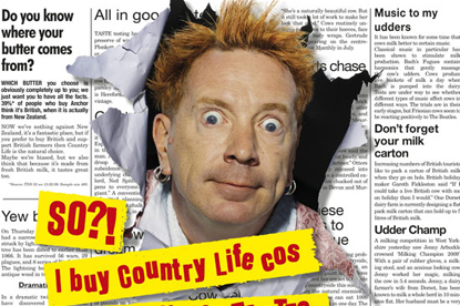 John Lydon...defended role in Country Life campaign