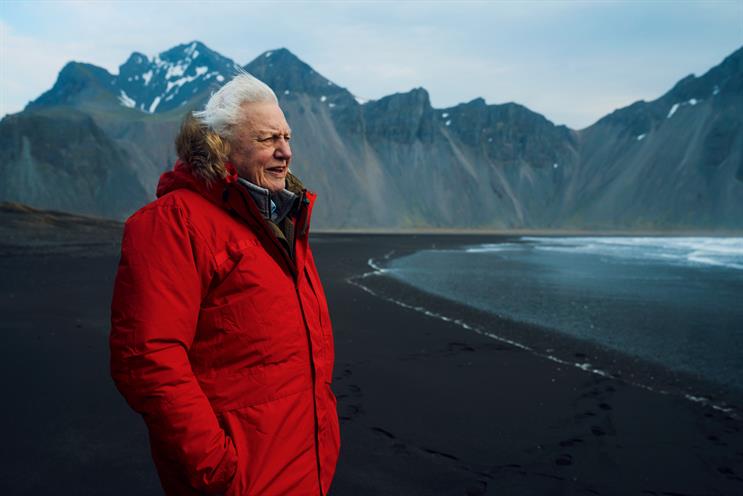 Attenborough: narrates content featured on Spotify