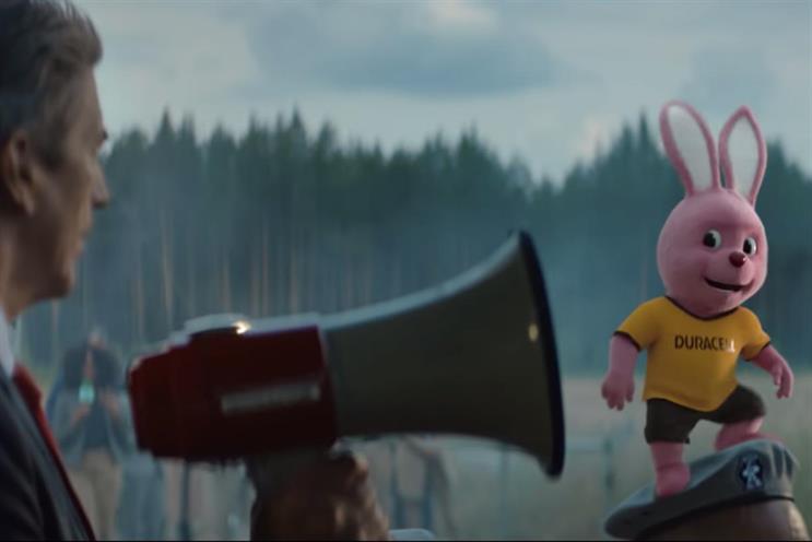 Duracell: advertising handled by Wunderman Thompson