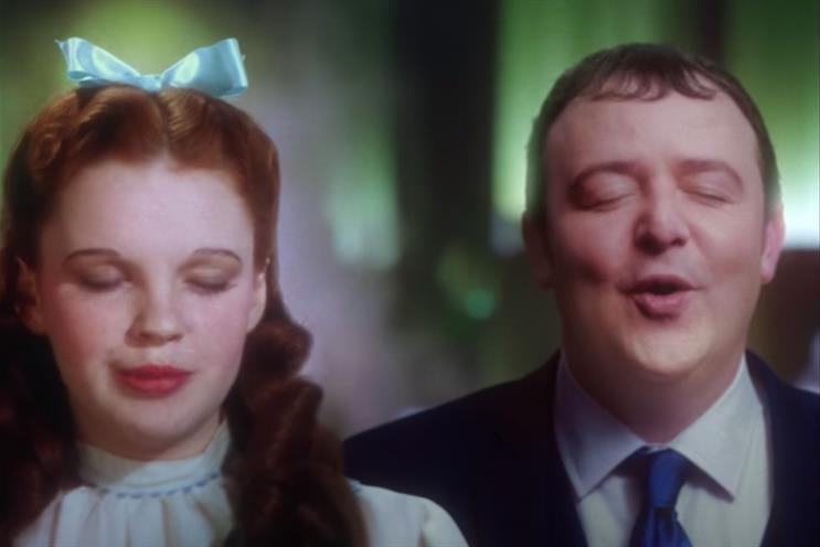 Halifax: used footage from Wizard of Oz in 2018 spot
