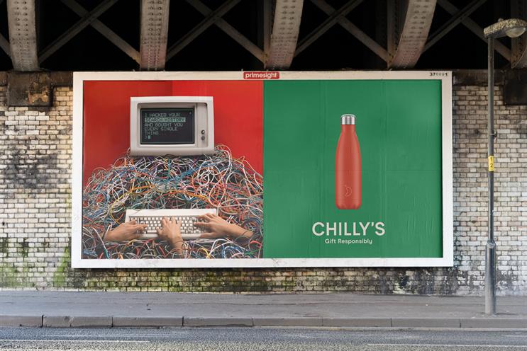 Chilly's: out-of-home activity is part of wider campaign