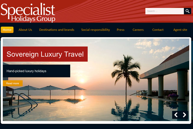 Specialist Holidays Group: 'looking to work with new partners'