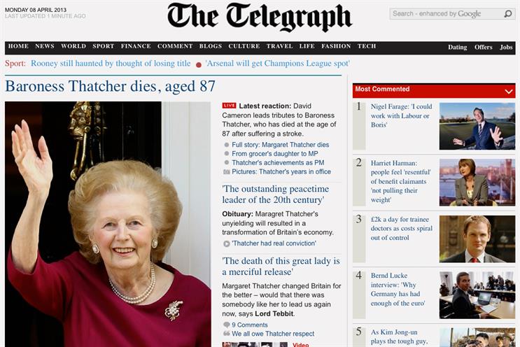 All eyes on Telegraph as online meter is unveiled