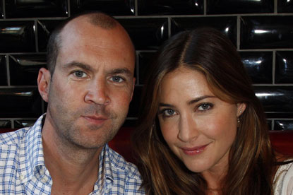 Capital Radio...Johnny Vaughan and Lisa Snowden