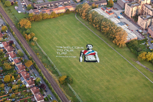 The image in Thornbury Playing Fields