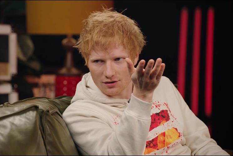Ed Sheeran: one of the star draws at this year's YouTube Festival