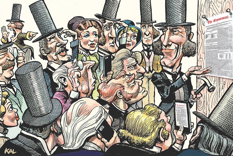 Plus ça change: illustration by The Economist's official cartoonist KAL