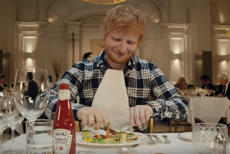Heinz: ran first global campaign this summer, featuring Ed Sheeran