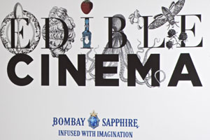 Cinemagoers invitied to join Edible Cinema and Bombay Sapphire