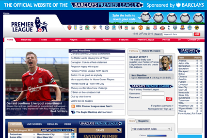 Premierleague.com: global ad sales contract goes to Perform