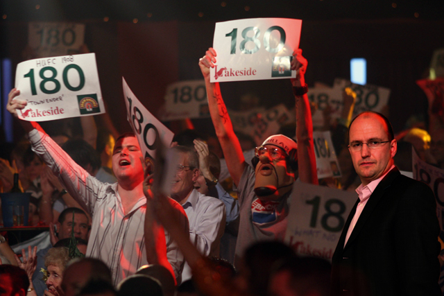 Darts is a serious sport