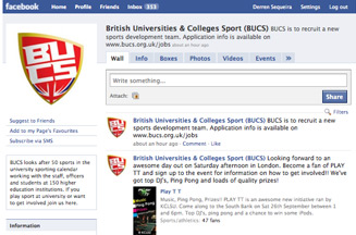 Sport England ties with Facebook for grass-roots sports promotions