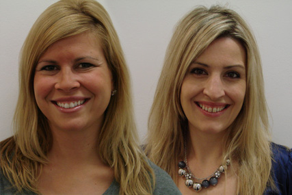Microsoft ad hires: Mastoras (left) and Ellis