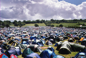 Glastonbury weather