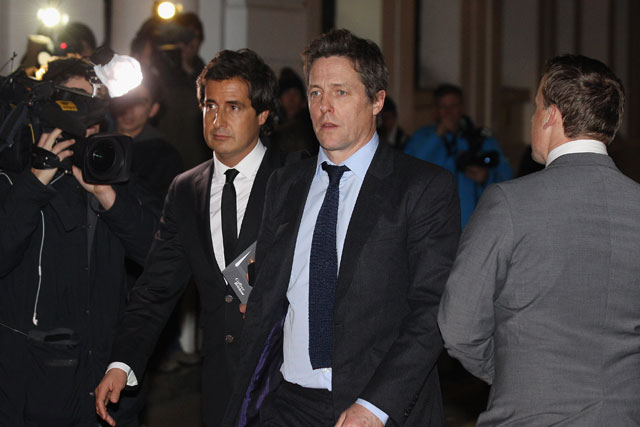 Hugh Grant... gave evidence to Leveson enquiry