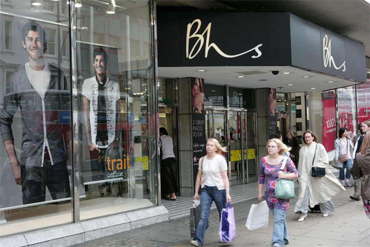 BHS: looks for ad agency