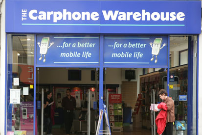 The Carphone Warehouse: deals on Twitter