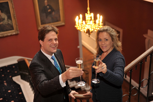 Daniel Gill with Sarah Beeny