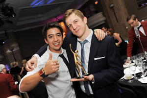 Sam (right) moves to Lumacoustics