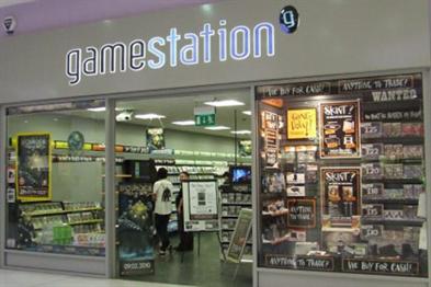 Game retailer shop