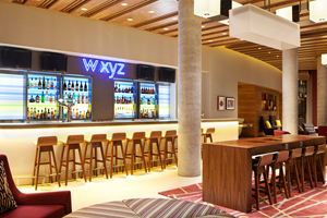 w xyz bar at Aloft Excel