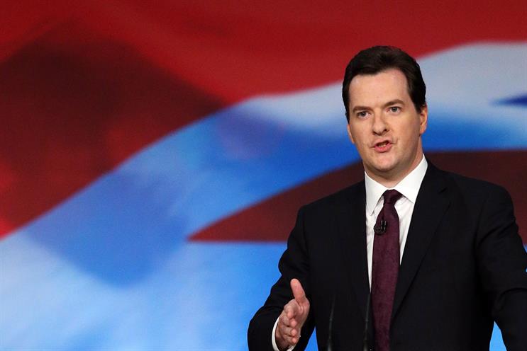 Osborne…hopes emergence from recession will boost business confidence. Credit: Getty Images