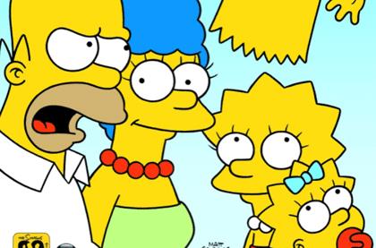The Simpsons' comic - free with The People