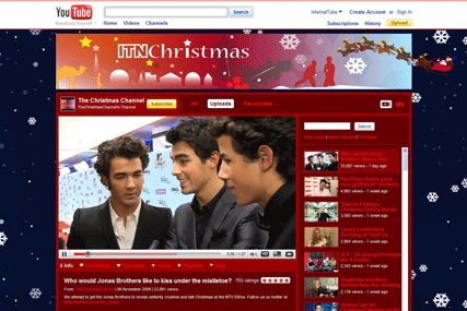 ITN On: has launched a Christmas channel on YouTube and iPhone
