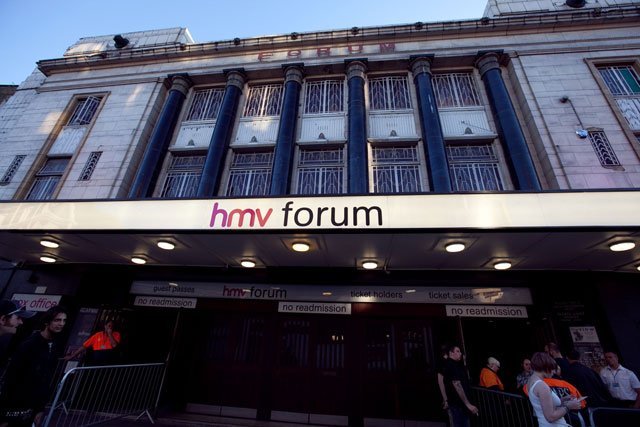 HMV Forum: one of the HMV venues included in the deal with SEI Media