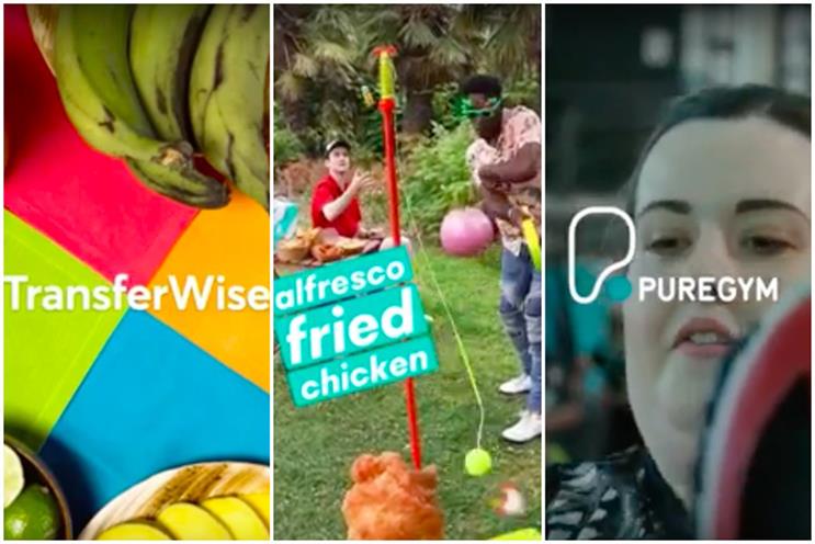 Facebook Stories has been testing ads with TransferWise, Deliveroo and PureGym