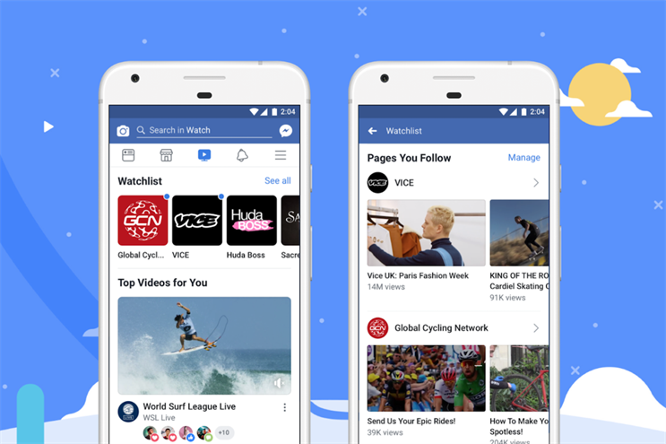 Facebook rolls out Watch video platform to users outside the US