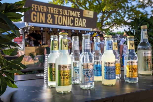 Fever-Tree is one of the brands to activate at Cowes
