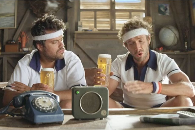 Foster's: the Australian Brad and Dan characters created by Adam & Eve/DDB