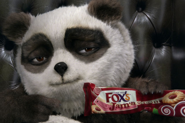 Fox's Biscuits: TV ad campaigns have featured Vinnie the danda