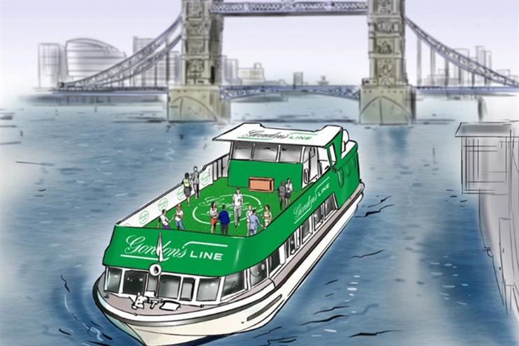 Gordon's: floating bar experience