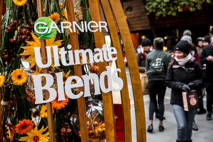 Event rounds up the results of the Garnier Ultimate Blends pop-up in Soho