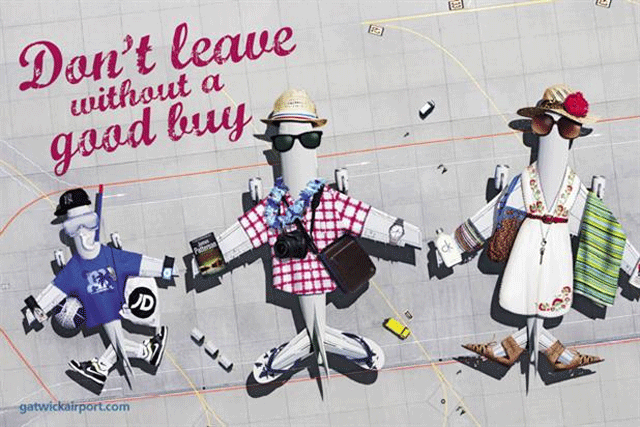 Gatwick Airport: 2009 campaign by Naked Communications
