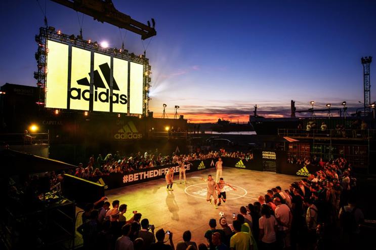 licentie Memo Arab Event TV: Adidas delivers #BeTheDifference World Final