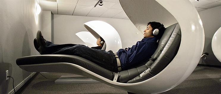 Nap York: offers sleep pods for rent by the half-hour (credit Getty Images)