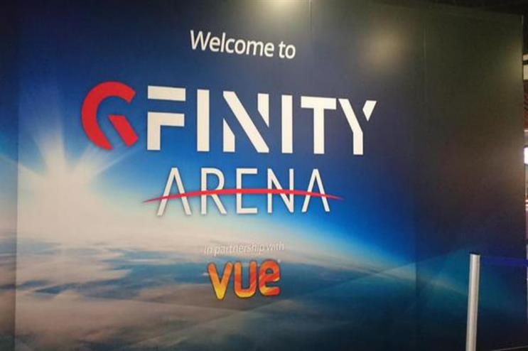 Gfinity has launched a partnership with Vue