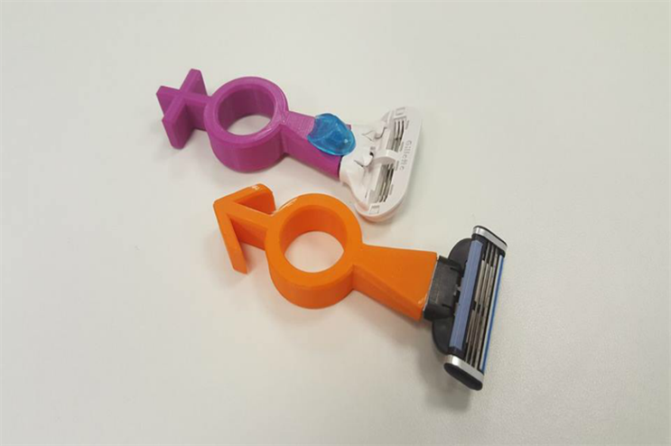 Gillette: inviting consumers to invent and design their own razor handles