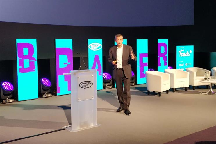 Glenn: speaking at Marketing Society Braver Conference