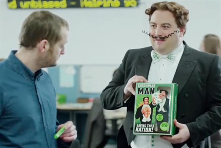 Gocompare.com: Fold7 beat the incumbent, Dare, and Rainey Kelly Campbell Roalfe/Y&R to the account