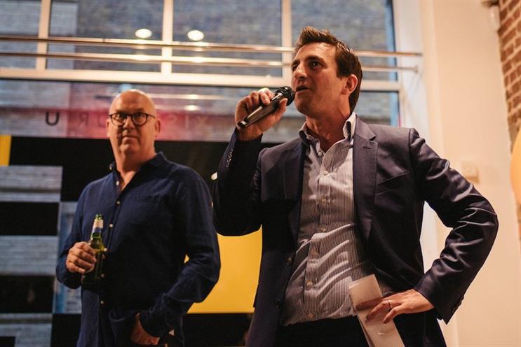 Ben Hayes (l) and Andrew Stephens of Goodstuff
