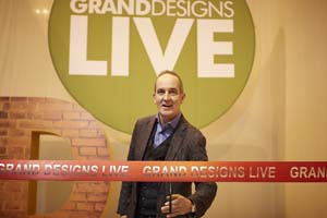 The face of Grand Designs, Kevin McCloud, opens the 2013 Birmingham show